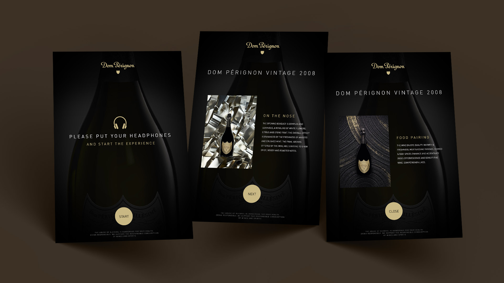 Nicolas FouchÉ - Motion designer & DA Digital Freelance - Dom PÉrignon