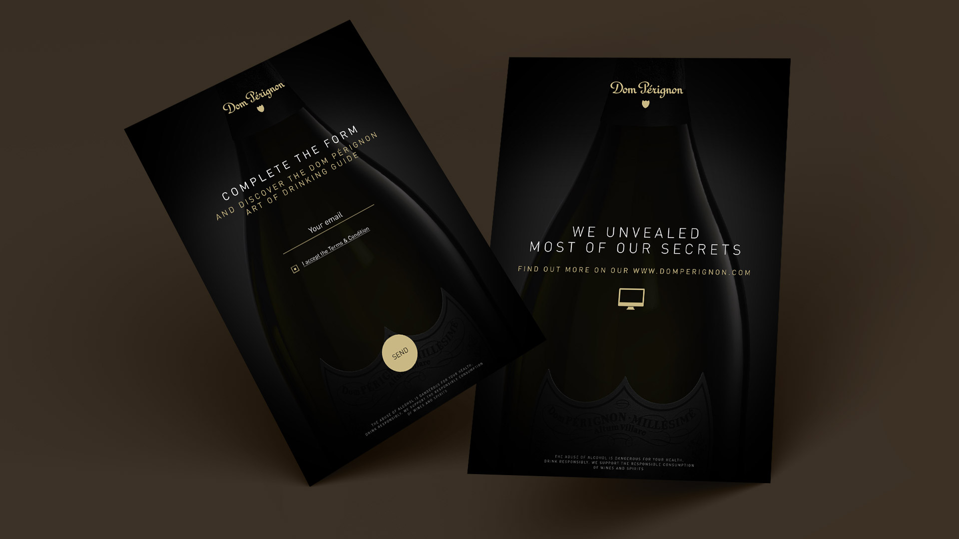 Nicolas FouchÉ - Motion designer & DA Digital Freelance - Dom PÉrignon
